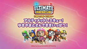 アルティメットレスキュー!ゆきやまとざんでききいっぱつ!