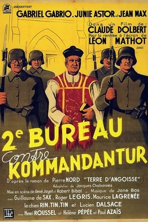 Poster Deuxième bureau contre kommandantur 1939