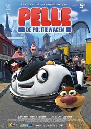 Pelle de politiewagen
