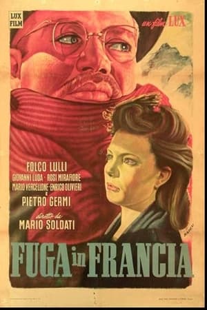 Poster Fuga in Francia 1948