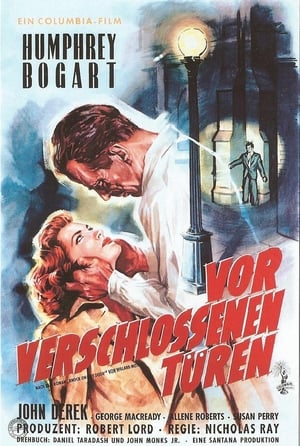 Poster Vor verschlossenen Türen 1949