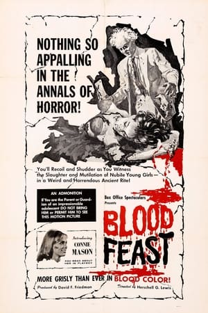 Poster Blood Feast 1963