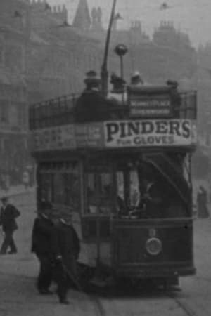 Poster Tram Rides through Nottingham (1902)