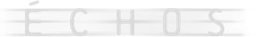Échos — logo