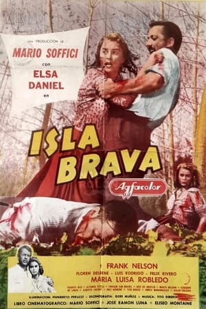 Poster Isla brava (1958)