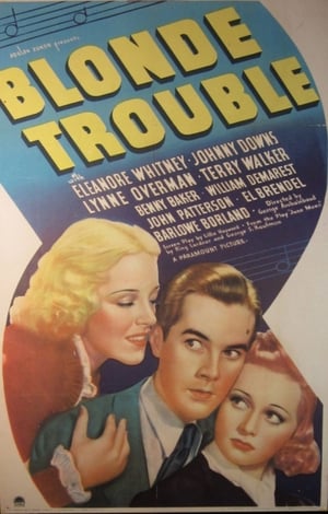 Poster Blonde Trouble (1937)