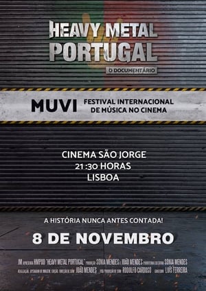 Poster Heavy Metal Portugal - O Documentário 2018