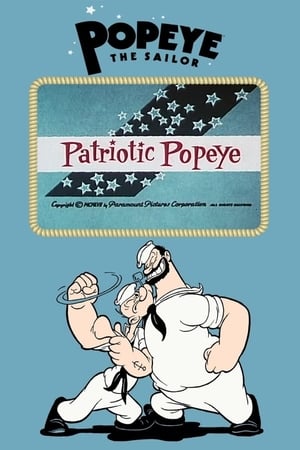 Patriotic Popeye poster