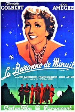 Poster La Baronne de minuit 1939