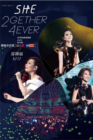 S.H.E 2gether 4ever Encore live concert in Taipei poster