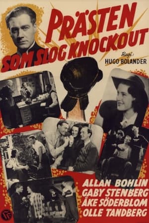 Poster Prästen som slog knockout 1943