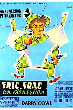 Poster Fric-frac en dentelles 1957