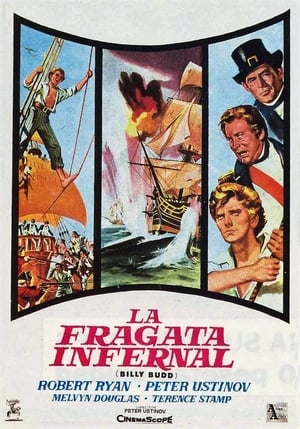 Poster La fragata infernal 1962