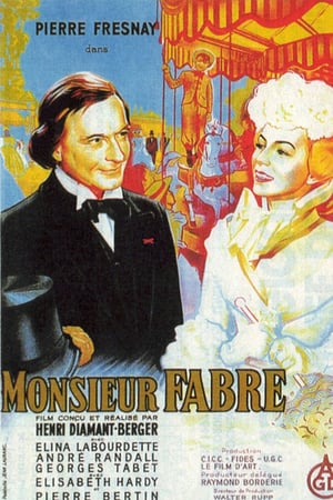 Poster Monsieur Fabre 1951