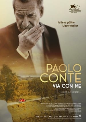 Poster Paolo Conte - Via con me 2020