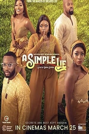 Poster A Simple Lie (2022)