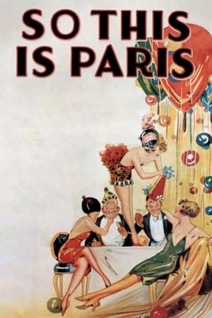 Poster So This Is Paris (1926)