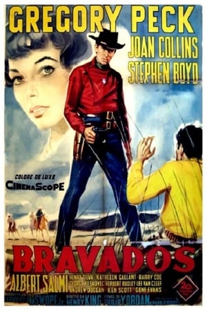 Poster Bravados 1958