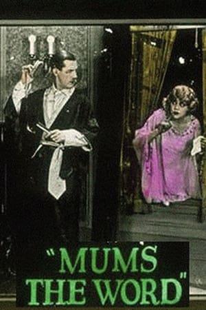 Poster Mum's the Word (1926)