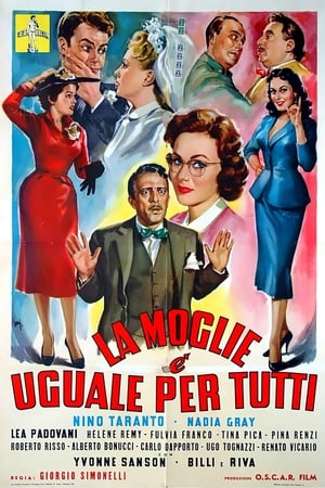 Poster La moglie è uguale per tutti 1955