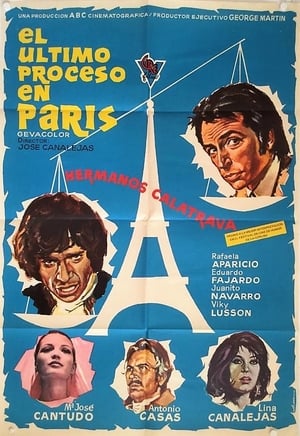 Poster El último proceso en París 1974