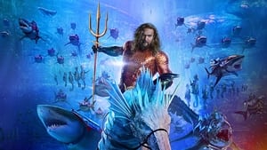 Graphic background for Aquaman and the Lost Kingdom in IMAX 3D