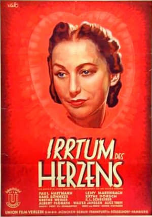 Poster Irrtum des Herzens (1939)