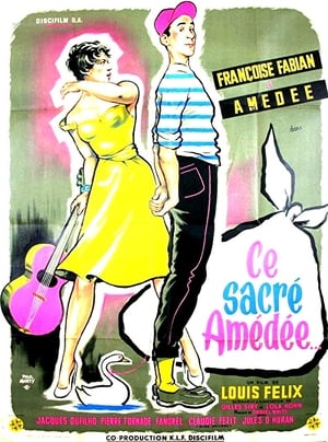 Poster Ce sacré Amédée 1957