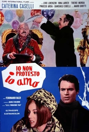 Poster Io non protesto, io amo 1967