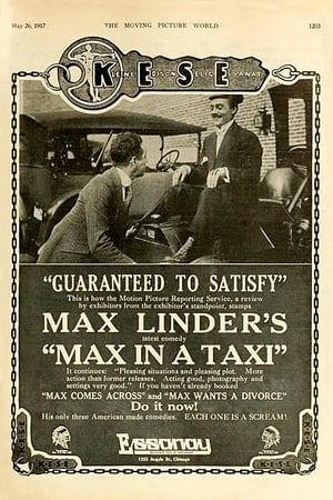 Poster Max in a Taxi (1917)