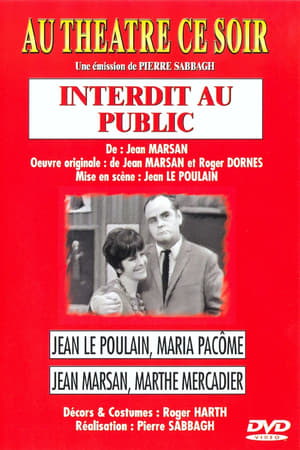 Poster Interdit au public (1966)