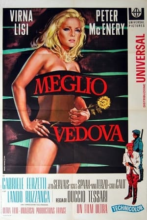 Poster Meglio Vedova 1968