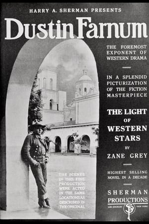 Poster The Light of Western Stars (1918)