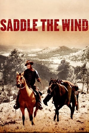 Poster Saddle the Wind 1958