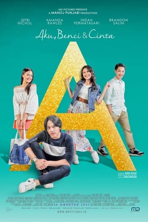 Poster A: Aku, Benci & Cinta (2017)