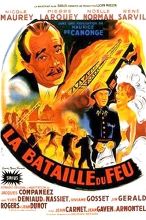 Poster La Bataille du feu 1949