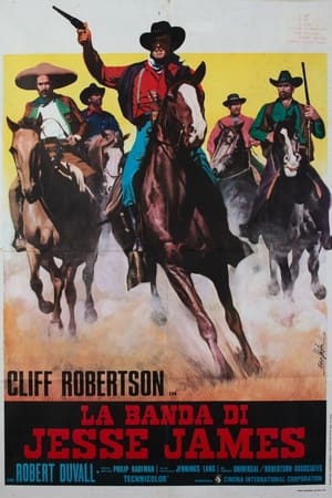 Poster La banda di Jesse James 1972