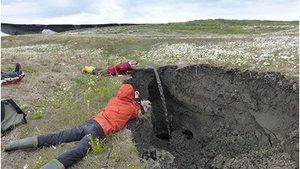 The Polar Sea Melting Land