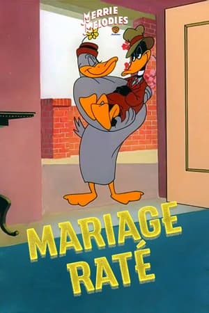 Poster Mariage raté 1950