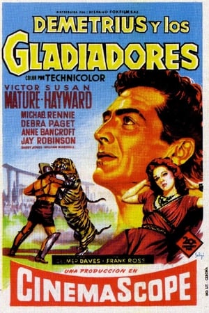 Poster Demetrius y los gladiadores 1954