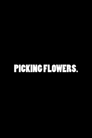 Poster Picking Flowers