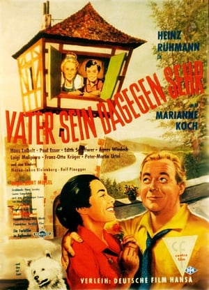 Poster Vater sein dagegen sehr 1957