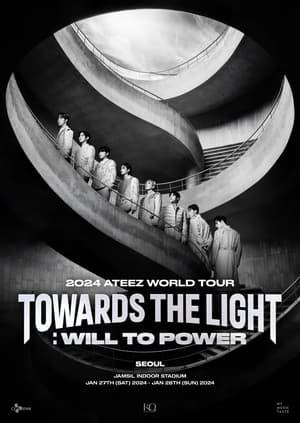Poster ATEEZ World Tour - Towards The Light : Will To Power 2024
