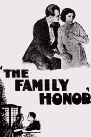 Poster The Family Honor 1920