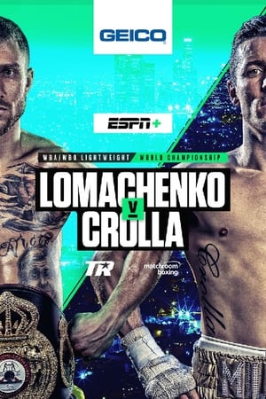 Poster Vasyl Lomachenko vs. Anthony Crolla 2019