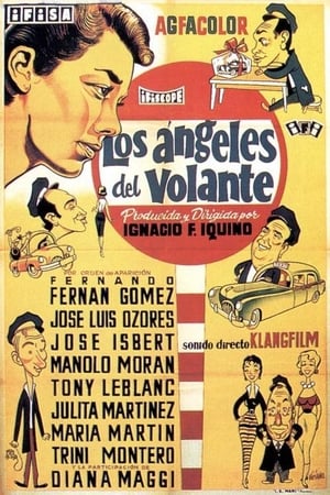 Poster Los ángeles del volante 1957