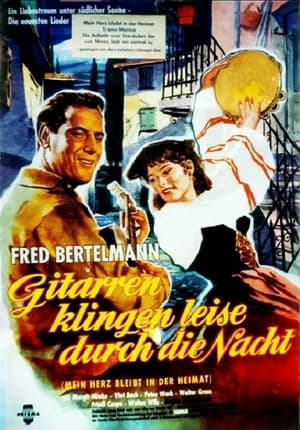 Poster Gitarren klingen leise durch die Nacht 1960