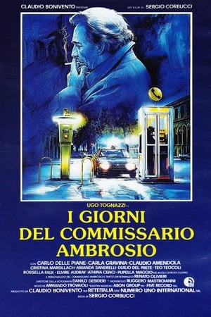 Poster I giorni del commissario Ambrosio 1988