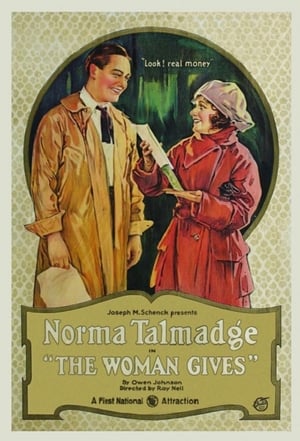 Poster The Woman Gives (1920)