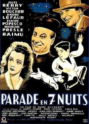 Poster Parade en 7 nuits 1941
